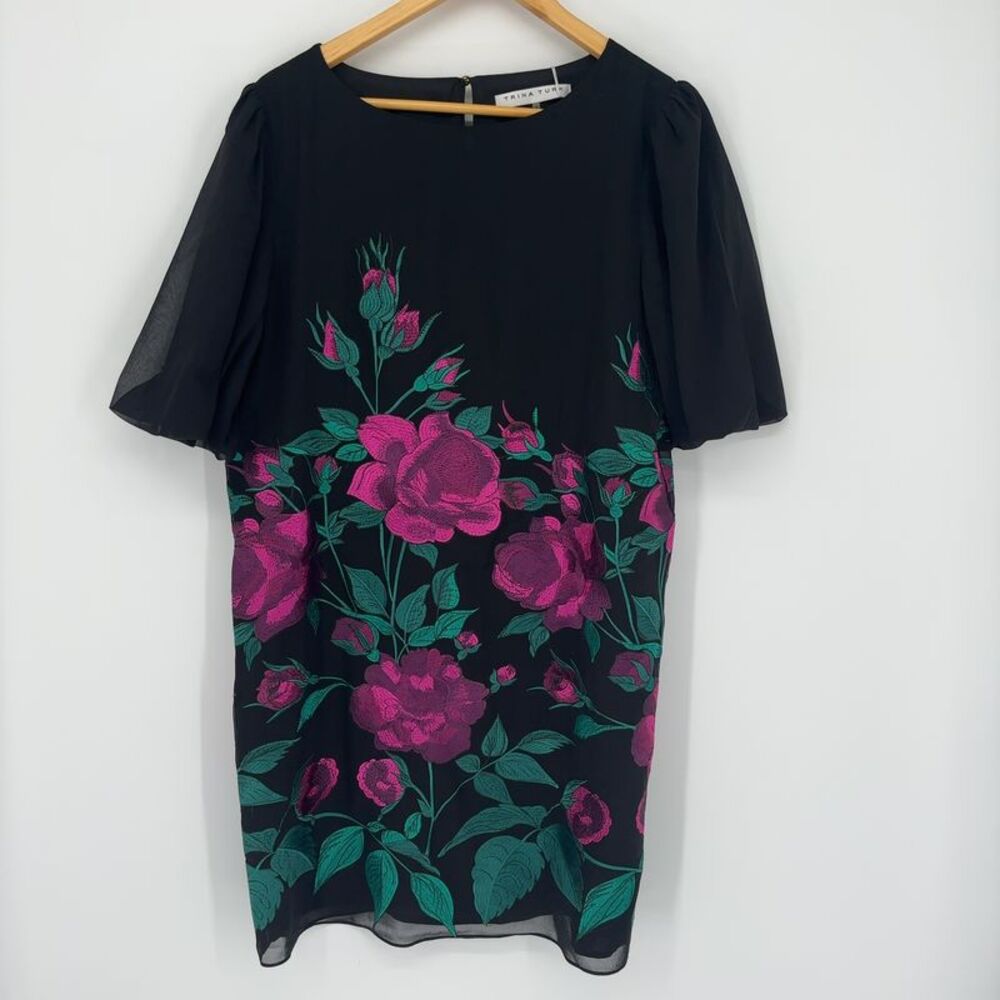 Trina Turk Embroidered Mini Dress